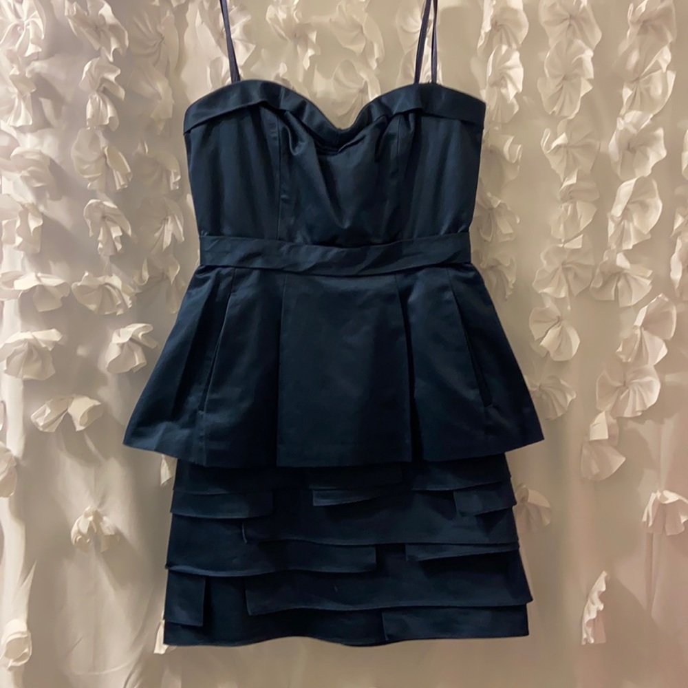 BCBG maxazaria strapless dress 2010